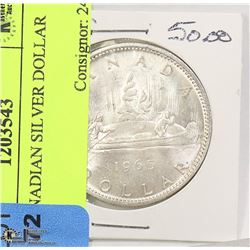 1963 CANADIAN SILVER DOLLAR