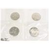 Image 1 : X4 1968/69 CANADIAN MINT SEALED $1 COINS