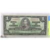 Image 1 : 1937 CANADIAN $1 BILL