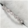 Image 3 : 10KT WHITE GOLD DIAMOND RING SIZE 6.5