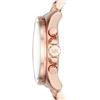 Image 4 : NEW MICHAEL KORS TRIPLE CHRONO ROSE GOLD MSRP $370