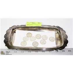 1940'S CANADIAN 2.50 FACE VALUE SILVER 25 CENT