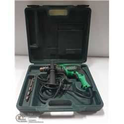 HITACHI POWER DRILL W/ CASE