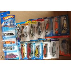 LOT OF 15  ASSORTED HOT WHEELS