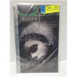 DEATH # 1 TWO C.0.A. AUTOGRAPHS
