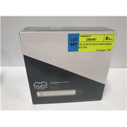 BOX WITH 10 PUFF PLUS DISPOSIBLE E-CIGARETTES