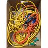 Image 1 : LOT OF OUTDOOR & INDOOR EXTENSION CORDS