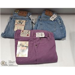 2 NEW PAIR OF GIRLS GAP JEANS - SIZE 10 & 1 PAIR