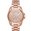 Image 2 : NEW MICHAEL KORS ROSE GOLD MK LOGO MSRP $379