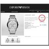 Image 4 : NEW EMPORIO ARMANI CLASSIC TRIPLE CHRONO MSRP $442