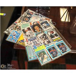 WAYNE GRETZKY NHL HOCKEY CARDS LOT.  4 SHEETS