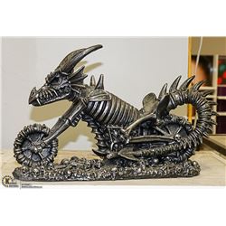 DRAGON MOTORBIKE 9.5" TALL X 15" WIDE
