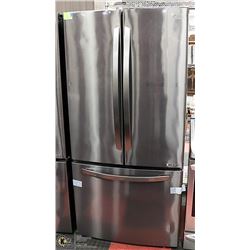 LG 33" STAINLESS STEEL FRIDGE.