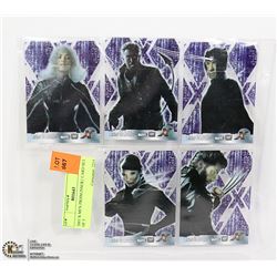 2003 X-MEN PRISM INSERT CARD SET OF 5