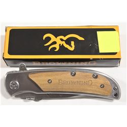 NEW BROWNING HEAVY DUTY FOLDING POCKET KNIFE