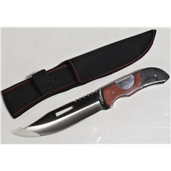 NEW 6" S/S SURVIVAL KNIFE W/ NYLON SHEATH