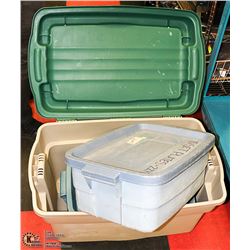 LOT OF 3 ASSORTED TOTES