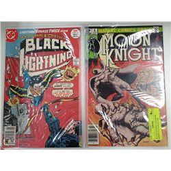 BLACK LIGHTING AND MOON KNIGHT #2, 6 COLLECTOR