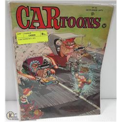 CAR TOONS OCT. 1971