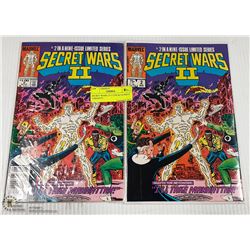 SECRET WARS 2 # 2 CND & US PRICE VARIANTS