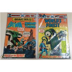 2 COLLECTOR COMICS WORLDS FINEST FEATURING