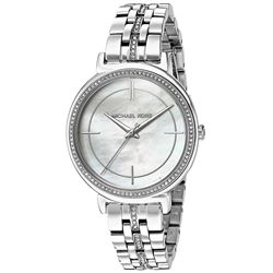 NEW MICHAEL KORS M-OF-PEARL 33MM WATCH MSRP $351