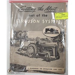 THREE OLD TRACTOR & TRUCK BROUCHURES