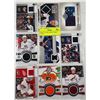 Image 1 : SHEET OF 9 NHL JERSEY INSERT CARDS