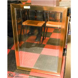 MIRROR BEVELLED GLASS GOLD FRAME