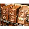 Image 1 : 6 OAK DRAWERS FROM TREADLE SEWING MACHINE