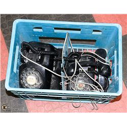 LOT OF 3 ROTARY TELEPHONES