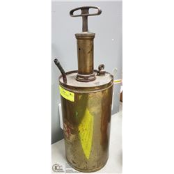 BRASS FIRE EXTINGUISHER