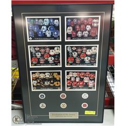 ORIGINAL 6 PICTURE EVOLUTION OF THE JERSEY