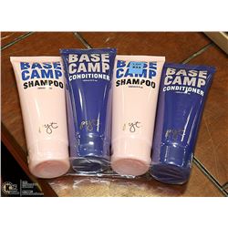 LOT OF 4 150ML BOTTLES OF SHAMPOO AND CONDITIONER