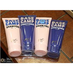 LOT OF 4 150ML BOTTLES OF SHAMPOO AND CONDITIONER