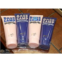 LOT OF 4 150ML BOTTLES OF SHAMPOO AND CONDITIONER