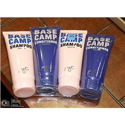 LOT OF 4 150ML BOTTLES OF SHAMPOO AND CONDITIONER