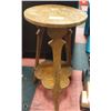 Image 1 : ORIGINAL PAINT END TABLE 2 FT TALL.
