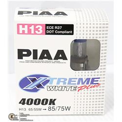 PIAA H13 EXTREME WHITE PLUS BULBS,