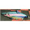 Image 1 : 4 FOOT LONG RAINBOW TROUT PLUSH FISH