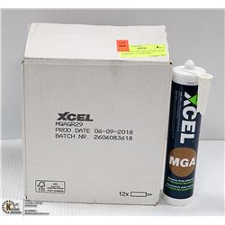 XCEL MGA:GREY MASONARY GRAB ADHESIVE 12 TUBES PER