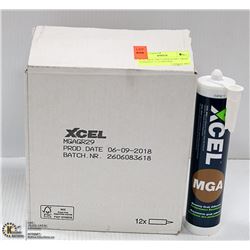 XCEL MGA:GREY MASONARY GRAB ADHESIVE 12 TUBES PER
