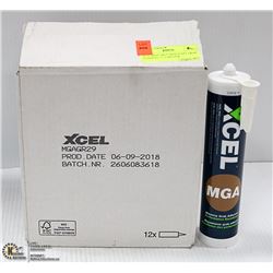 XCEL MGA:GREY MASONARY GRAB ADHESIVE 12 TUBES PER