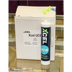 XCEL UBC CLEAR BOND ADHESIVE & SEALANT 12 TUBES