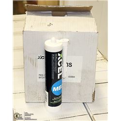 XCEL MBS:WHITE MARINE BOND & SEAL 12 TUBES PER BOX