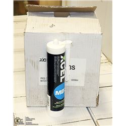 XCEL MBS:WHITE MARINE BOND & SEAL 12 TUBES PER BOX