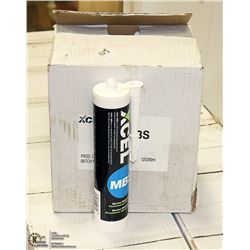 XCEL MBS:WHITE MARINE BOND & SEAL 12 TUBES PER BOX