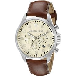 NEW MICHAEL KORS BEIGE DIAL TRIPLE CHRONO MSRP$319