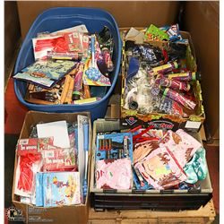 PALLET OF NEW TOYS AND NOVELTY ITEMS.