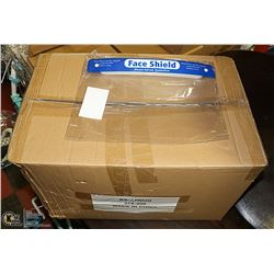 CASE OF 140 DIRECT SPLASH PROTECTION FACE SHIELDS